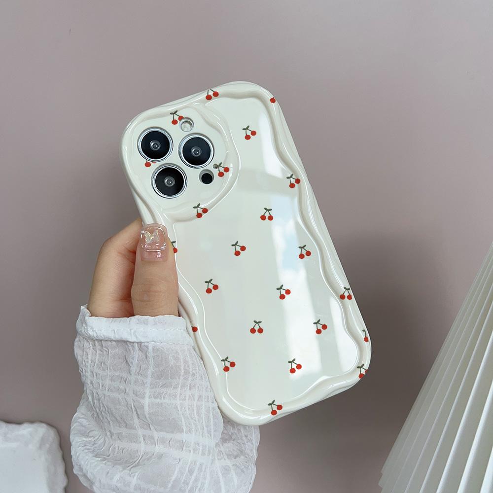 INS Cherry Daisy Case For Samsung Galaxy A57 A37 A56 A16 A06 A17 A07 A55 A54 A26 A36 A34 A15 A35 A25 A53 A52 A14 A23 A24 A04 A32