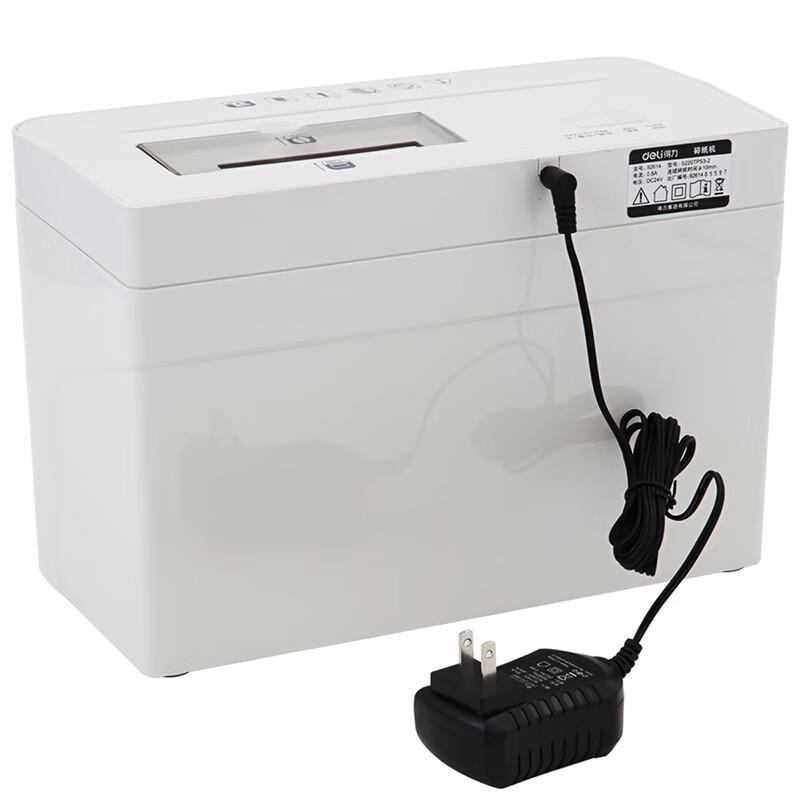 Deli 92614 Desktop Paper Shredder CN plug (adapter included)