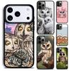 Baby Owl Phone Case For iPhone 17 16 15 14 13 12 11 Pro Max Plus 17Air Soft Silicone Cover