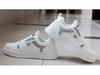 Men's White Plus Velvet Black Skateboard Shoes - Fashionable Autumn Casual Sneakers