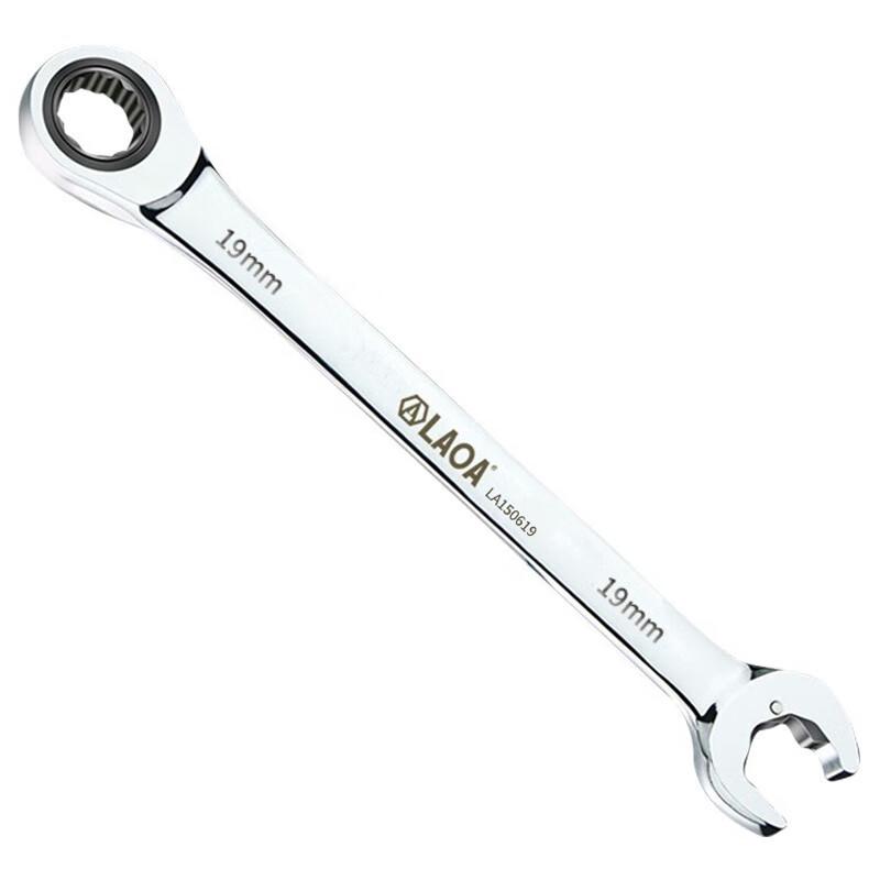 LAOA Double Ratchet Combination Wrench