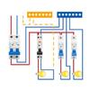 Multipurpose 32Amp RCBO Circuit Breakers Convenient for Earth Leakage Protective Use1P+N 30mA 6kA B32 Curved B