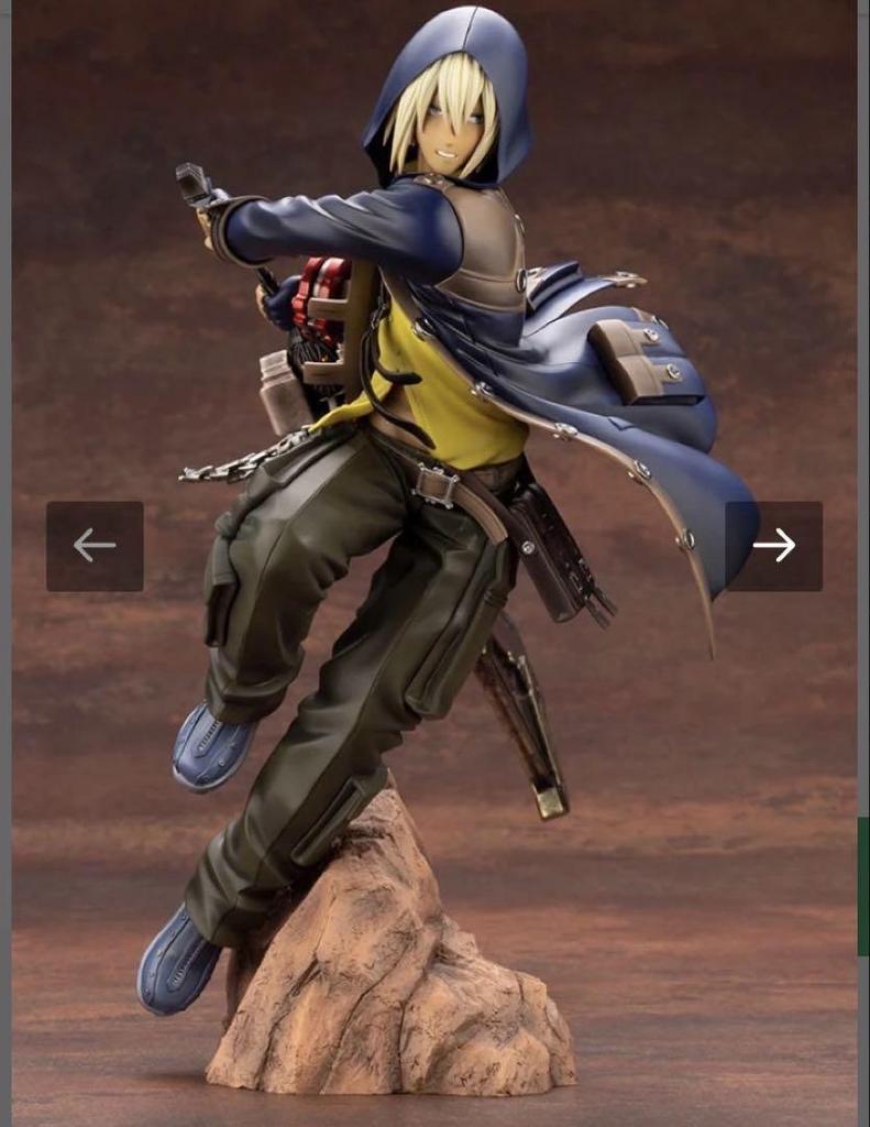 [USED] ARTFX J God Eater Soma Sickzar Figure with Pre-order Bonus