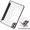 For Xiaomi Redmi Pad 2 Pro 12.1 Inch 2025 Case PU Fold Stand with Pencil Holder Acrylic Back Tablet Cover with Auto Sleep Funda