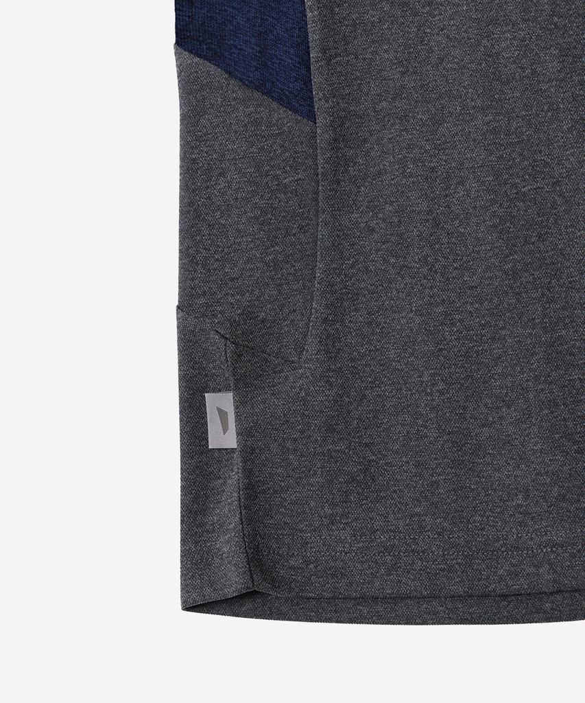 NODE LABS Dev:3 Waffle Long Sleeve T-Shirt_Gray