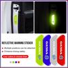 4PCS Car Door Safety Warning Reflective Mark Sticker Car Styling For Volvo XC60 XC90 S60 S80 S40 V40 V60 V70 V50 XC70