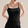 Women's Fashion Solid Color T-shirt Sleeveless Camisole