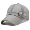 M Mesh Letter Baseball Cap Sun Protection Sunhat Breathable Hat Outdoor Gift