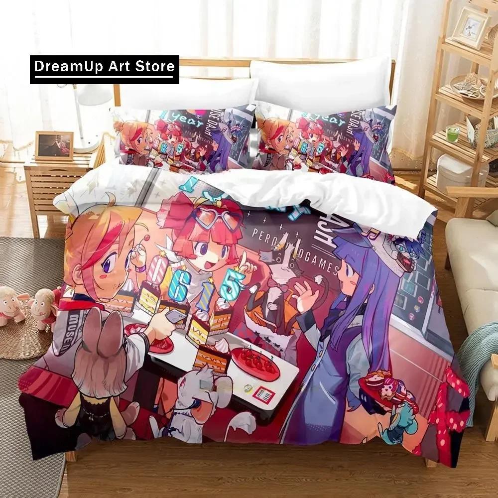 3D Print Music Game Muse Dash Bedding Set Boys Girls Single Twin Queen Full Size Duvet Cover Pillowcase Bed Adult Bedroom