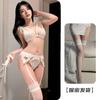 Sex underwear new comfortable French perspective lace light and sexy back bra underwear set