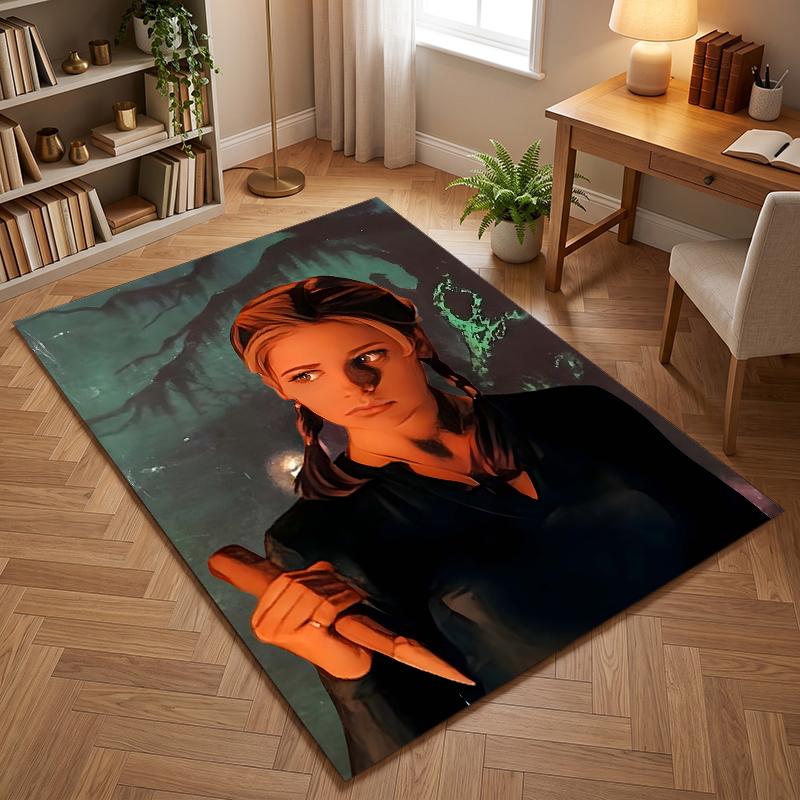 Buffy the Vampire Slayer (1) Office carpets suitable for living rooms bedrooms offices and kitchens a gift for modern home decor