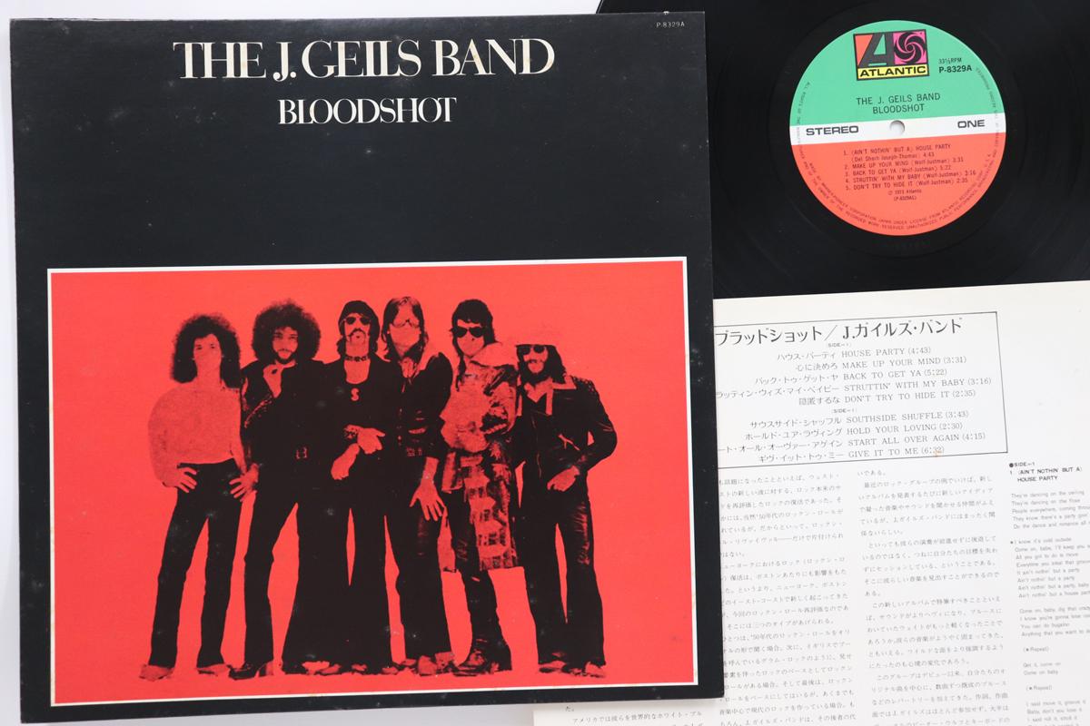 

LP Пластинка J GEILS BAND - Blood Shot P8329A ATLANTIC 1973 Япония Рок Б/У