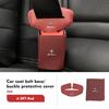 YMSOV1 Car Seatbelt Buckle Cover Protector Cover Anti-scratch Cover For Alfa Romeo Giulietta GT 159 147 156 Mito Brera Giulia Spider F1