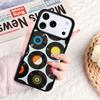 Vinyl Record Blue Label Music Classic Phone Case For IPhone 17 16e 15 14 13 12 11 Pro Max Air Mini Soft Protective Cover