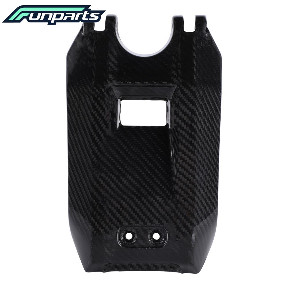 Funparts Battery Cover Carbon Fiber Motorcycles Accessories Battery Guard For Surron Sur Ron Lightbee X S L1E Electric Bike Part
