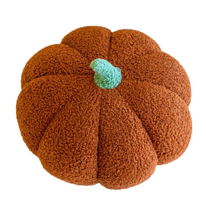 

Pumpkin Pillow Imitation Halloween Plush Toys Home Decoration Gifts Holiday 25CM коричневый