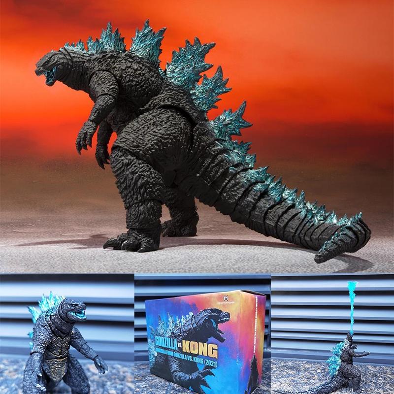 Stunning Godzilla Vs Kong S.h. Monsterarts Action Figure For Kids