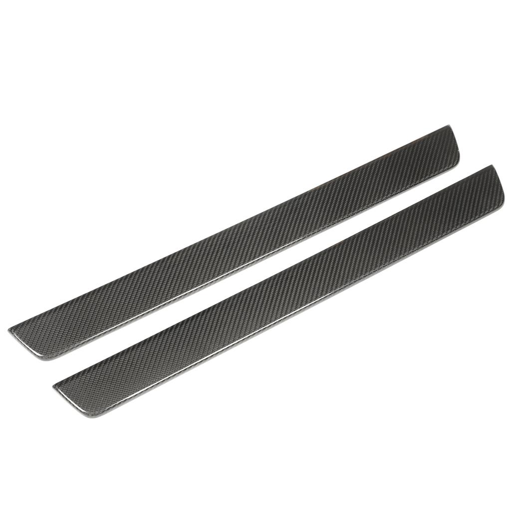 2Pcs Door Sill Plate Protectors Carbon Fiber UV Resistant Replacement for Subaru BRZ 2022 and Up