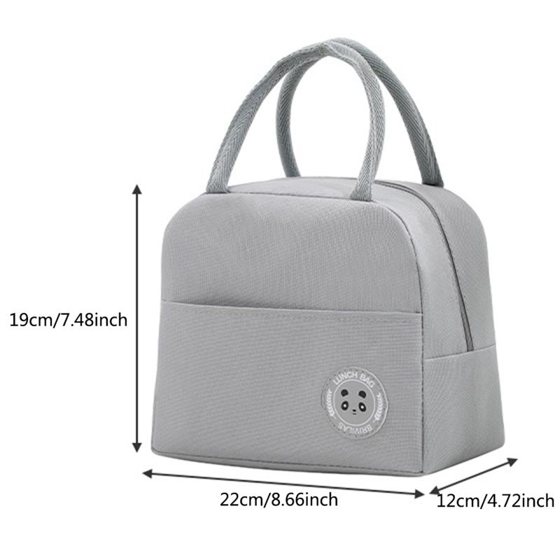 Lunch Bag Cooler Tote Portable Insulated Box Oxford Thermal Cold Food Container School Picnic For Men Women Kids Travel Lunchbox