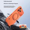 For iPhone 17 Pro Magnetic Case PC + TPU Skin Touch IMD Phone Cover with PC Lens Frame