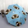 1pc Pug Automatic Folding Umbrella, Portable & Foldable Design with 8 Ribs, Casual Outdoor Accessory yy250805151