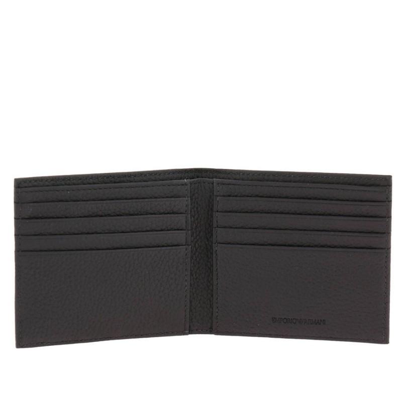 Emporio Armani Men's Leather Card Wallet
