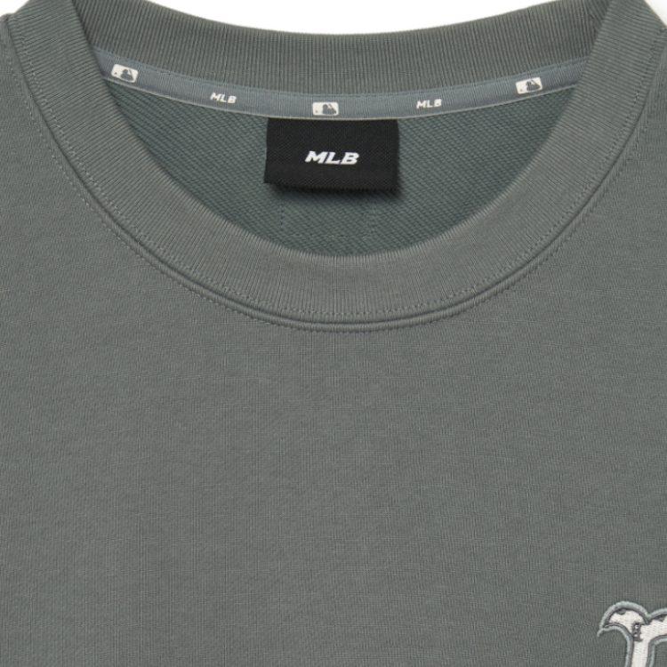 MLB Sweatshirts Men's Dark Gray Crew Neck Moderate Other 3AMTM1234-43GRD