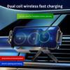 Dual Coil Fold Screen Car Wireless Charger Station For Samsung Galaxy Z Fold 6 5 4 3 iPhone 16~12 Pro Max Fast Charging Stand