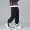 Dingfengbaoluo Men's Japanese Style Loose Fit Jogger Cargo Pants YK533