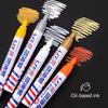 MOBIDEA 1Pcs Waterproof Non-Toxic Touch-Up Paint Repair Pen - Car Auto Wheel Tire Scratch Marker