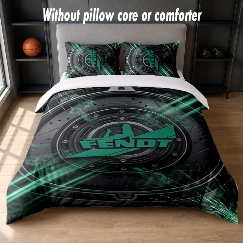 Set Biancheria da Letto Design Fendt 1 Copripiumino + 2 Federe Morbido Traspirante Biancheria da Letto per la Casa