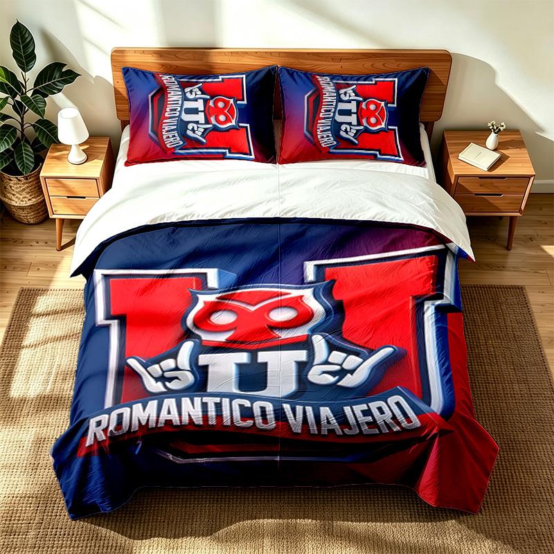 Club Universidad de Chile (1) 3pc set suitable for master bedrooms soft and comfortable an ideal gift for family and friends Includes one duvet cover