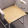 Breathable Bamboo Summer Cool Mat Cushion for Office and Car Chairs