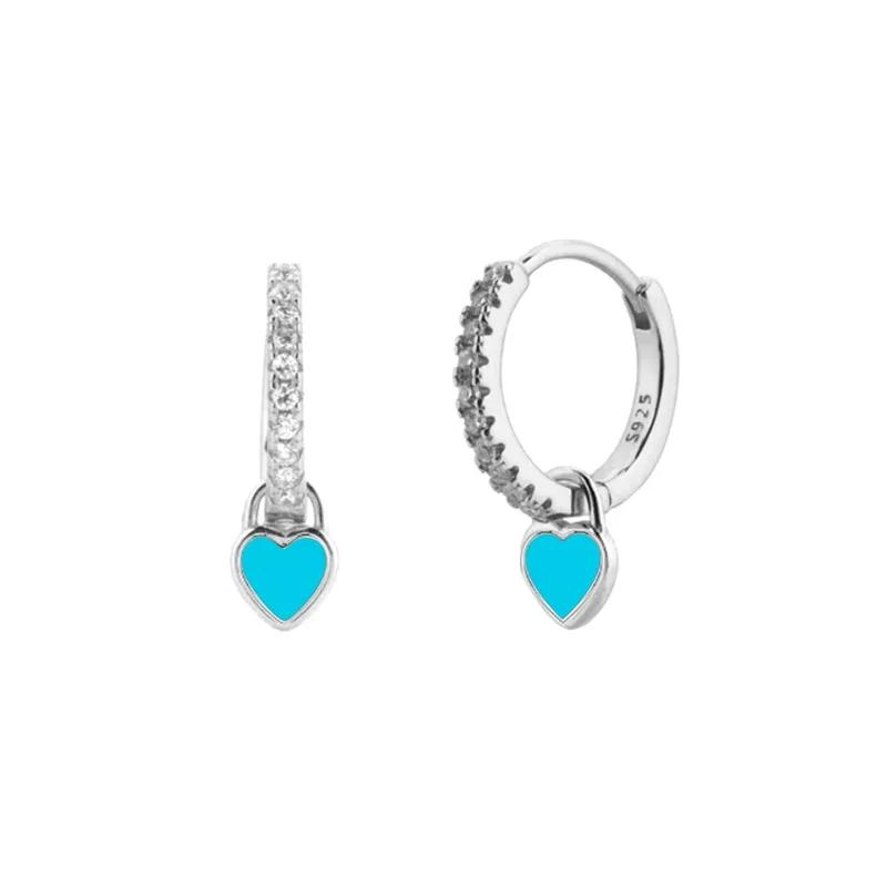 CRMYA Copper Gold Plated Earring Set For Women Color CZ Zircon Piercing Clip Hoop Dangle Earrings For Women Jewelry Wholesale