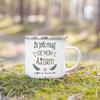 French Print Mugs Creative Coffee Cups Drinks Water Enamel Cup School Handle Drinkware Gifts for Maitresse/Maitre/Atsem/Aesh/Avs