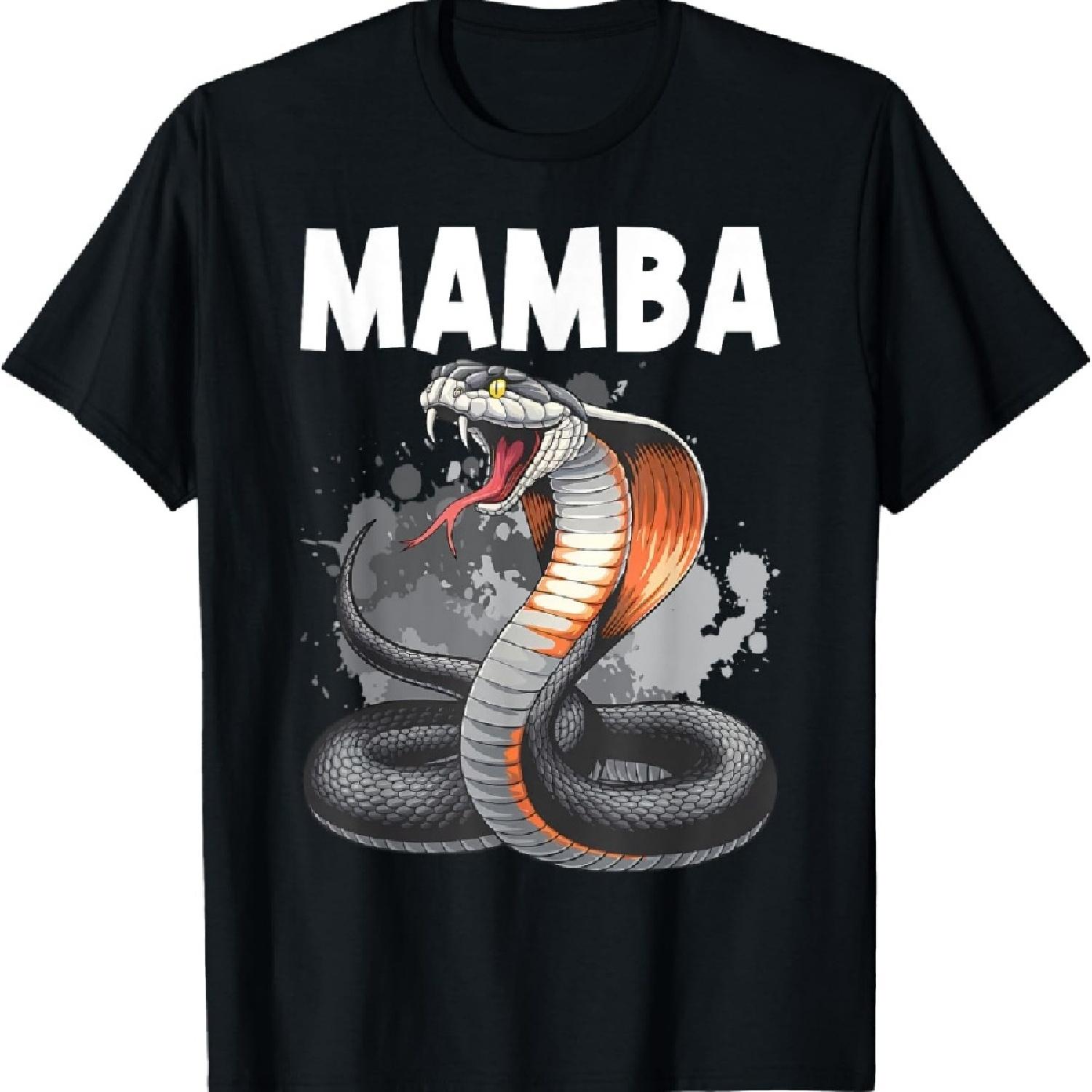 Футболка Mamba Snake Black Serpent XXXXXL чёрный
