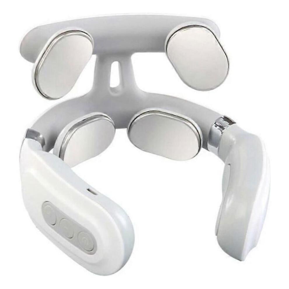 Oplaadbare elektrische nekmassager met neuropulsstimulatie, draagbare nekmassager