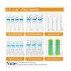 Water Filter Housing Premium Spare Parts Portable for Reverse Osmosis System 10 Inch Accessories Portable