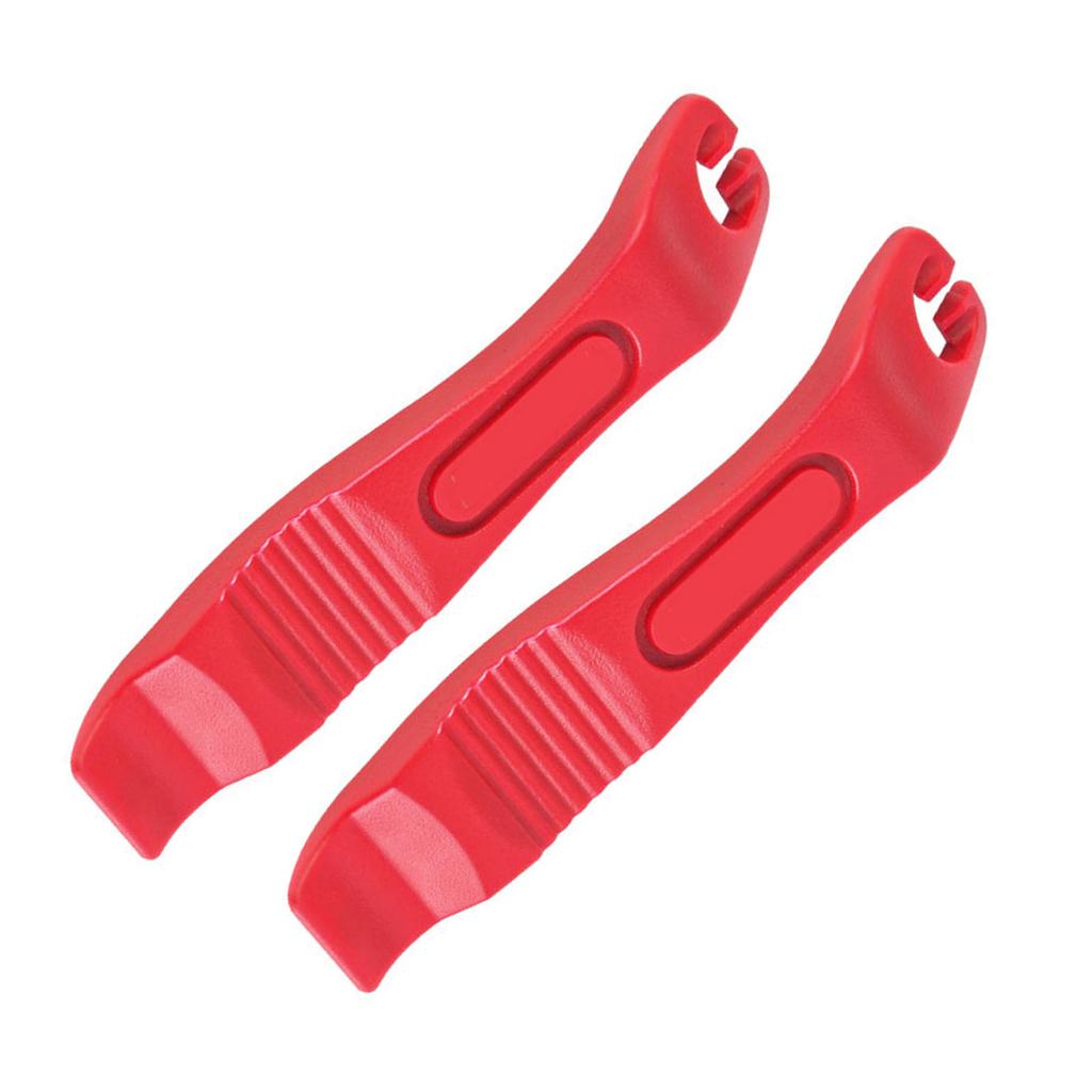 2pcs Plastic Bicycles Tire Lever Cycling Tyre Opener Breaker Portable Tire Removal Tool for Road or Mountain Bike Tires