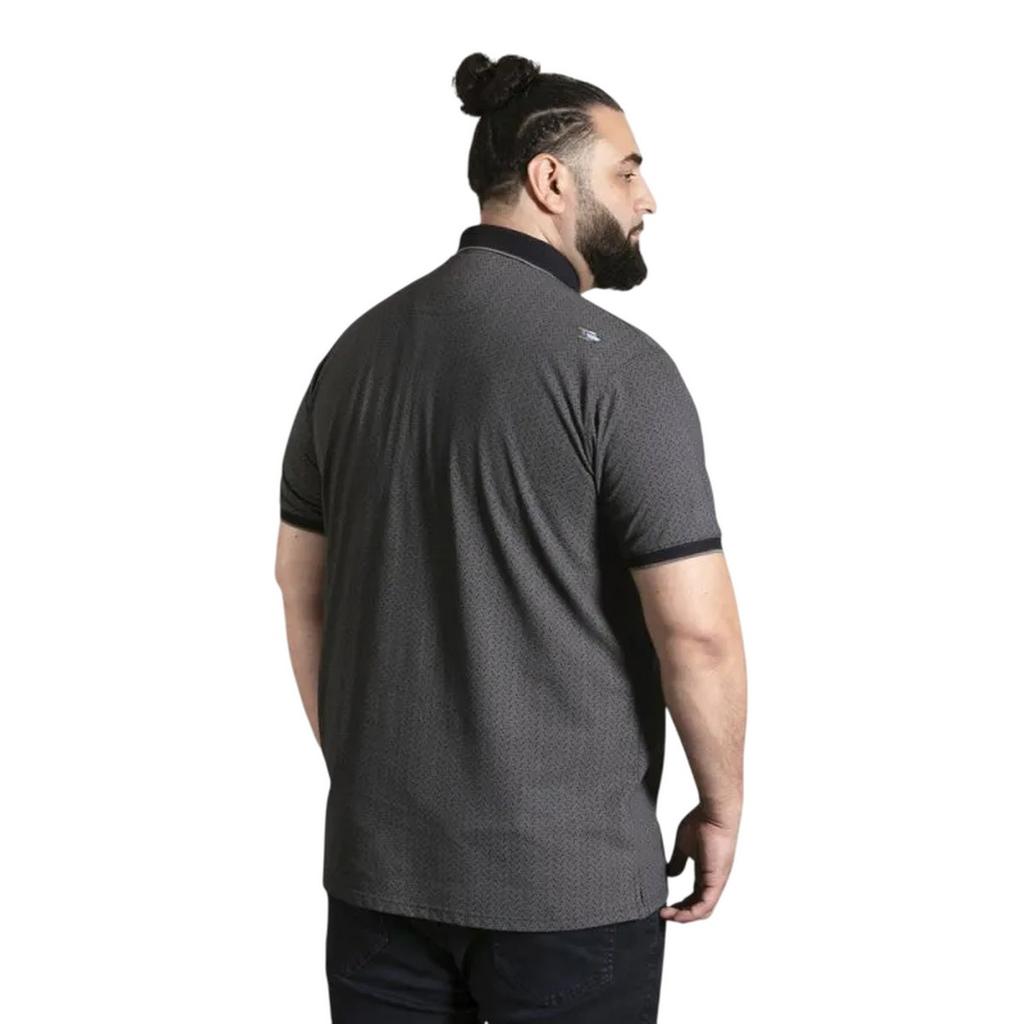 Duke Mens D555 Scarborough All-Over Print Kingsize Polo Shirt