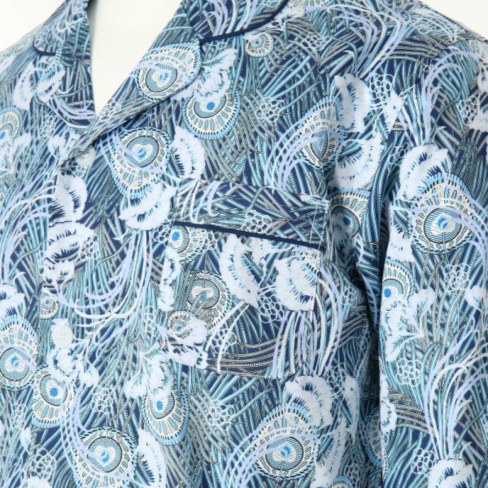 VenuS Men S Premium Cotton 100S Geometric Flower Pajama Vpaa218m