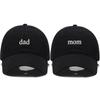 Neuer Papa Mama Stickerei Weiche Baumwolle Baseballkappe Mode Damen Herren Hut Sport Visier Snapback Kappe Sonnenhut Atmungsaktiv Outdoor Kappen