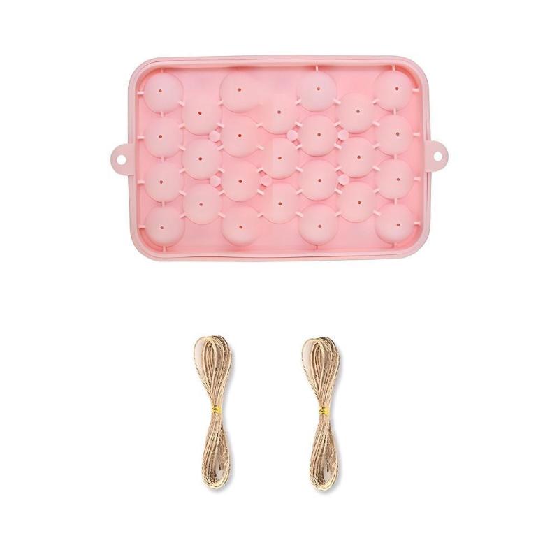 

Diy Soap Making Kit Grape Soap Mold Easy-Release Food-Grade Craft Mould With Jute Rope For Mother S Day Teacher S Day Birthdays рожевий