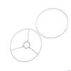 Round Metal Ceiling Light Frame Fix Rings Chandelier Lamp Fix Rings Drum Lamp Shade Rings  Hardware