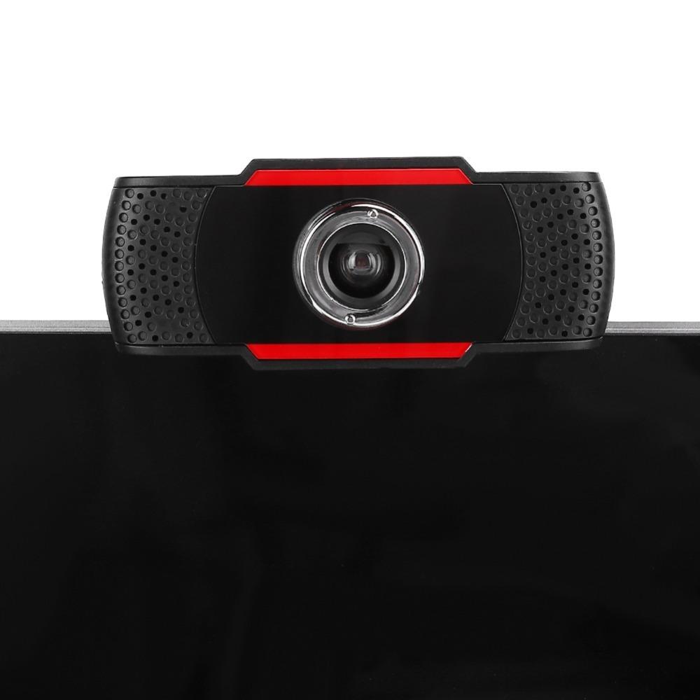 Rotatable Lens USB Conference Webcam USB 2.0 Interface Video Recording Webcam Home Office