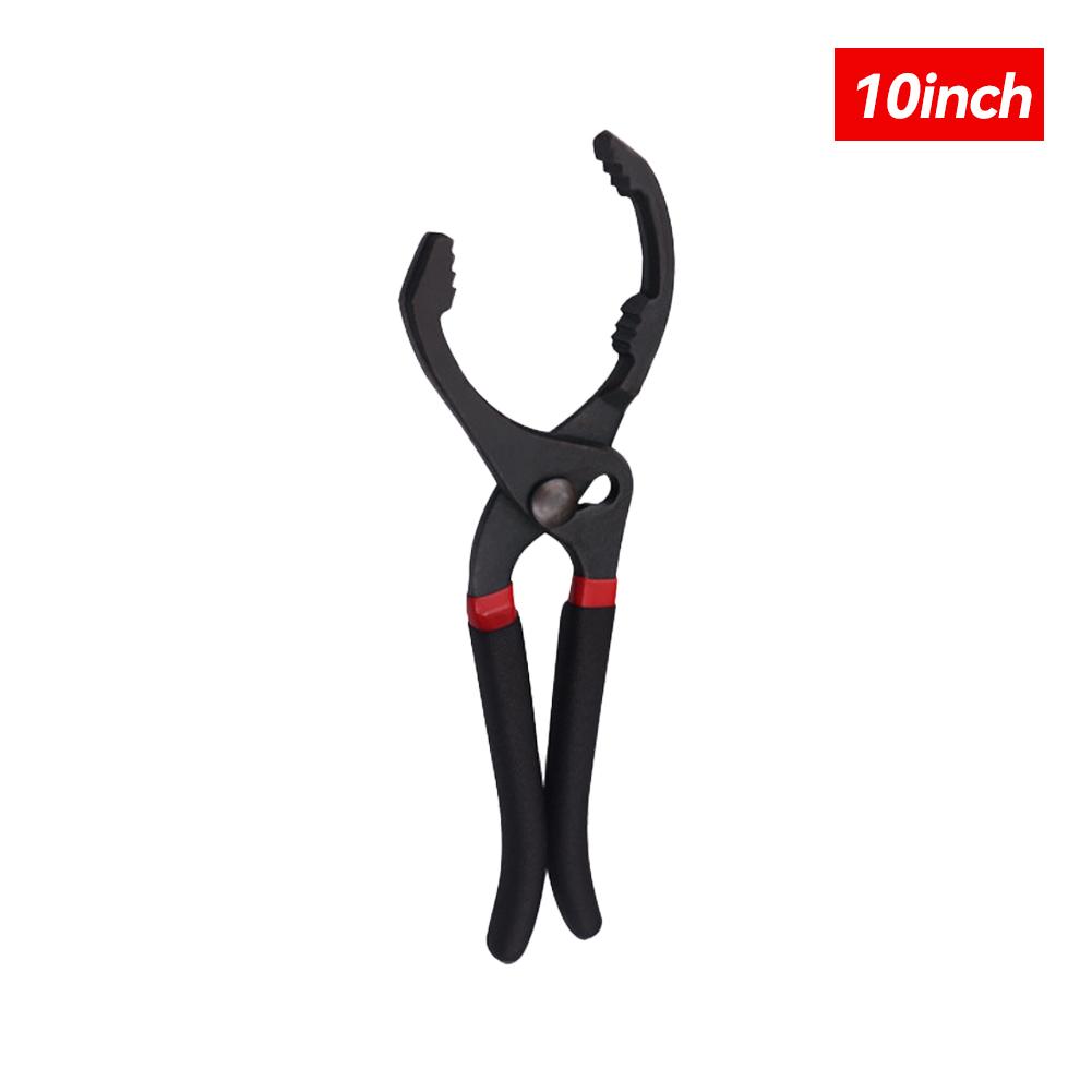 

10 /12 Регулируемый автомобильный масляный фильтр Плоскогубцы Зажим Ключ для фильтра Инструмент для ручного ремонта и обслуживания автомобиля для фильтров двигателя автомобиля, грузовика