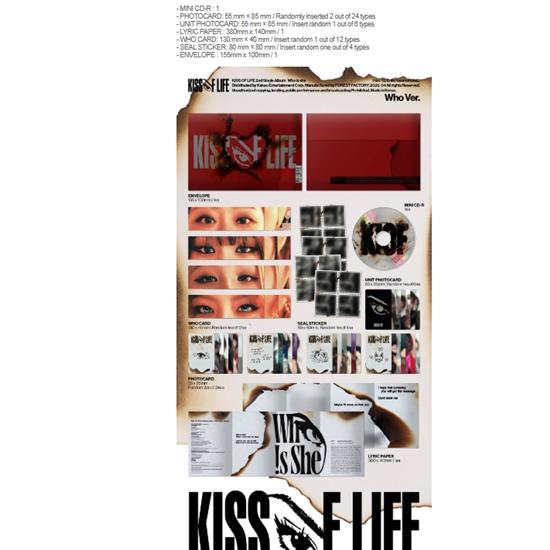 KUSS DES LEBENS ?2. Single-Album - Wer ist sie (Wer Ver.)