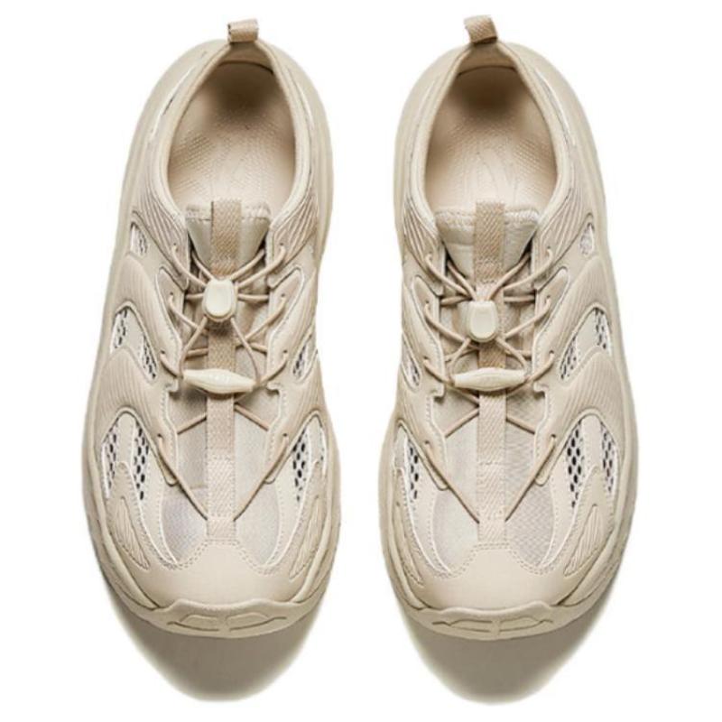 Anta Breathable River Trekking Shoes Men's Ecru Sneakers 112438517-1