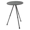 Folding Camping Round Table Aluminum Alloy Liftable Portable Picnic Camping Table for Self Driving RV Equipment Supplies