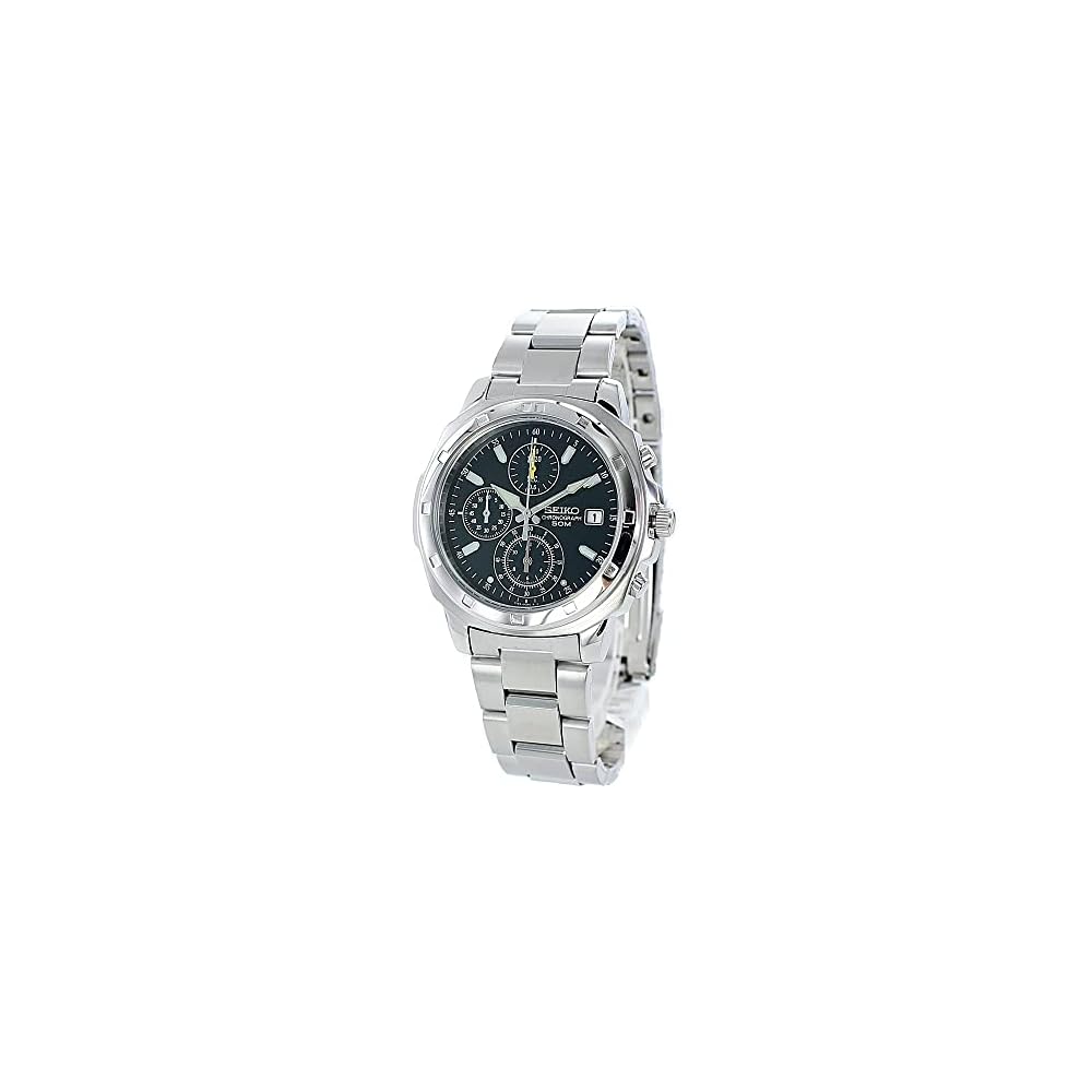 Часы Seiko SND411P Темно-зеленые Водонепроницаемые Унисекс Наручные